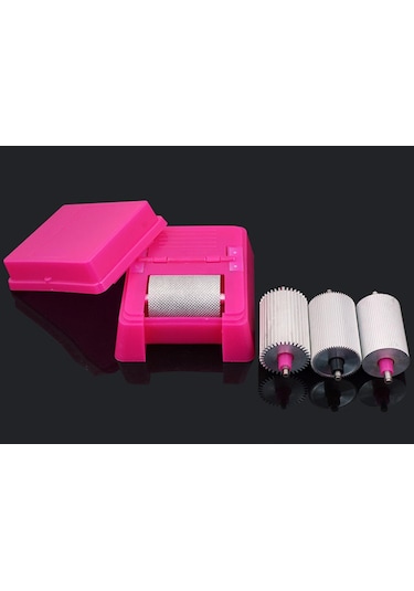 Dolıty Yağ Kenar Kutusu Leathercraft Aracı Orta-tahıl-rulosu Pembe