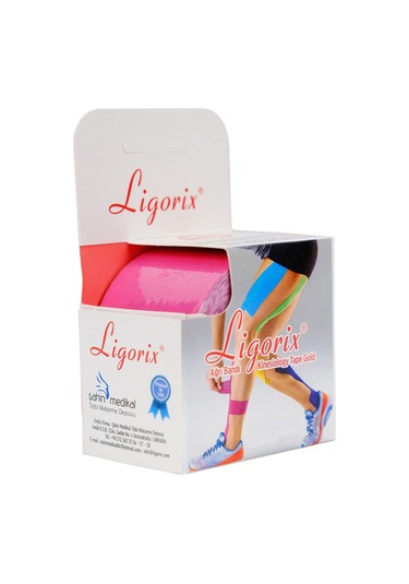 Lıgorıx Kınesyotabe Agrı Bandı Pembe 5cmx5m