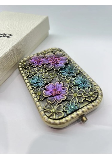 Mama Karma Cep Aynası Katlanabilir Hediye 303162564 Altın Rengi