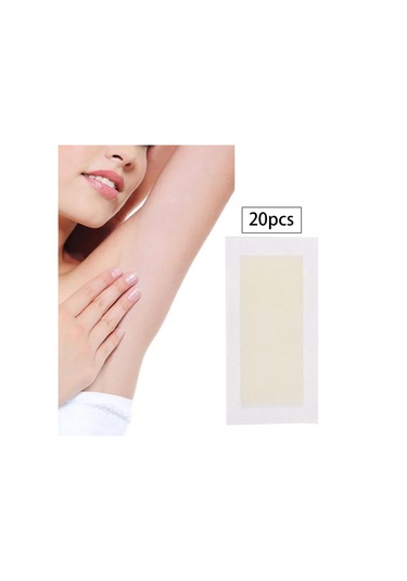 Suntek 20x Ağda Şeritleri Tek Kullanımlık Tüm Cilt Sarı