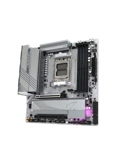 Gigabyte B650m Aorus Elıte Ax Ice Am5 Ddr5 8000mhz Oc Matx Aaaa11gıg0048