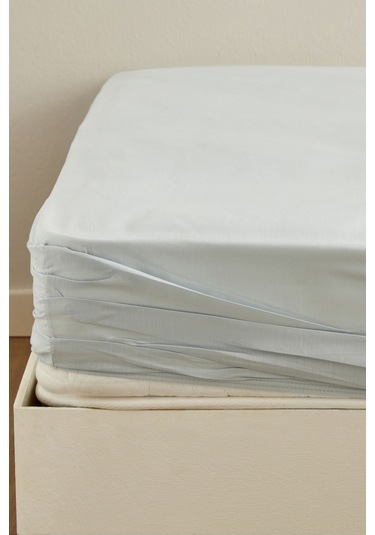 Karaca Home Fitted Tek Kişilik Çarşaf Mavi 100x200+30 Cm 200.19.01.1149