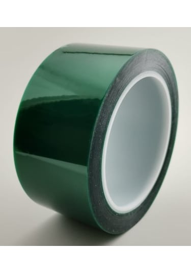 50 Mm X 66 Mt (±1 Mt) 0,60 Micron-Isıya Dayanıklı Yeşil Bant