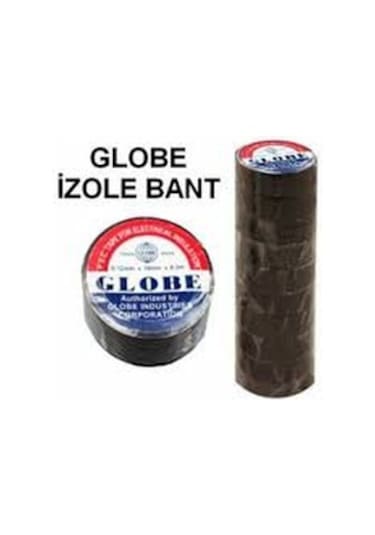Globe Siyah İzole Bant 50 Adet 5 Paket Elektrik Bantı