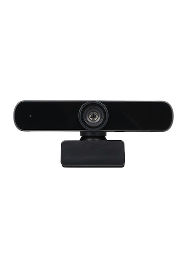 Mikrofonlu Web Kamerası Masaüstü Veya Dizüstü Bilgisayar Geniş Ekran Görüntülü Arama Ve Kayıt Siyah 1080p