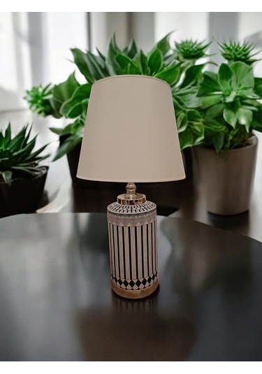 Şah Küp Efes Abajur Renkli Çok Renkli