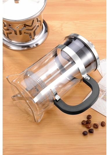 French Press 600 Ml Şeffaf