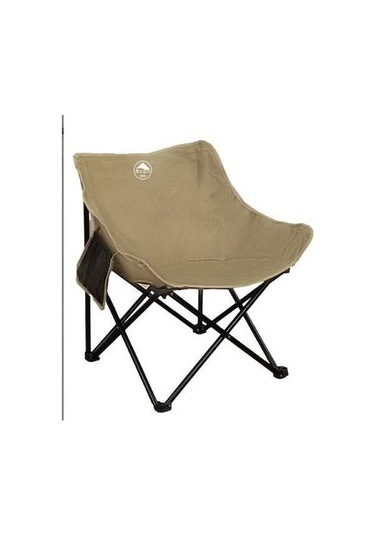 Prestigegoods Katlanabilir Kamp Sandalyesi Bej - Outdoor Taşınabilir - Sanbuyos Bej