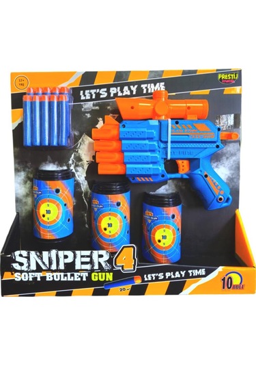 Prestij Oyuncak Hedefli 4-ağızlı Dart Atıcı Fab.5858