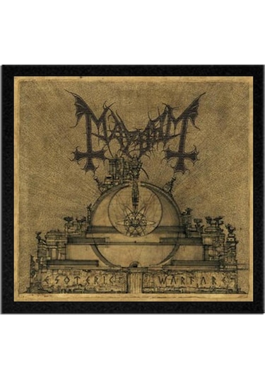 Beam Dijital Mayhem Esoteric Warfare Albüm Arma Peç Patch Yama Çok Renkli