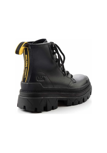 Black Leather Kadın Bot & Bootie Cat0111121603 001