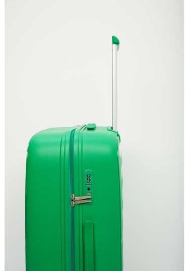 Benetton Trolley Valiz Yeşil Büyük Boy 14bnt1000-01-y