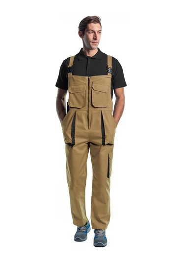 Şensel, Bahçıvan Tulum, Bej-Siyah -8E1157- Kolsuz Tulum