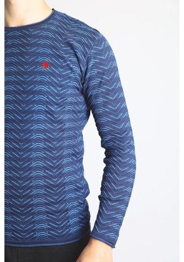 Raınsnow Erkek Triko Kazak Lacivert (504888282) Lacivert