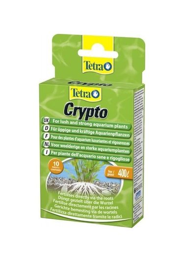 Tetra Plant Crypto Bitki Gübresi 1 Tablet Açık