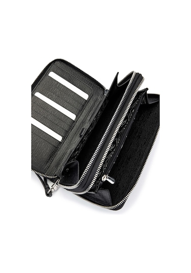 Tamer Tanca Erkek Hakiki Deri Siyah El Çantası 301 3015 Erk Canta Sk24-25 Sıyah Agc Kbg Siyah