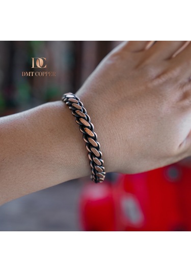 Dmt Copper Home %100 El Yapımı Bakır Bileklik,doğal Antibakteriyel Bakır Bileklik, Sağlık Dostu Şık Tasarım Bakır