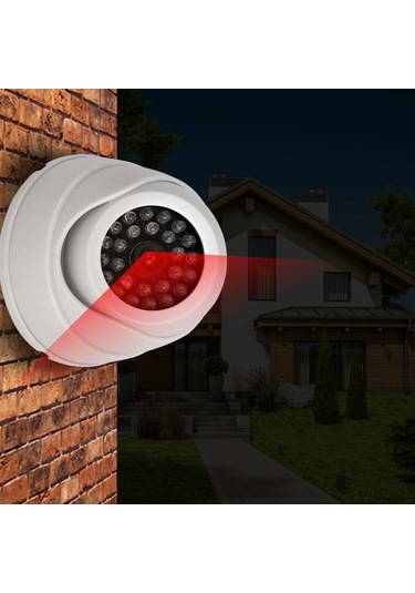 Padalink Simülasyon Kameralı Güvenlik Cihazı - Led Işıklı Sahte Kamerayı, Mağazalar İçin Yüksek Gerçekçi, Hırsızları Engelle, Pil Dahil Değil