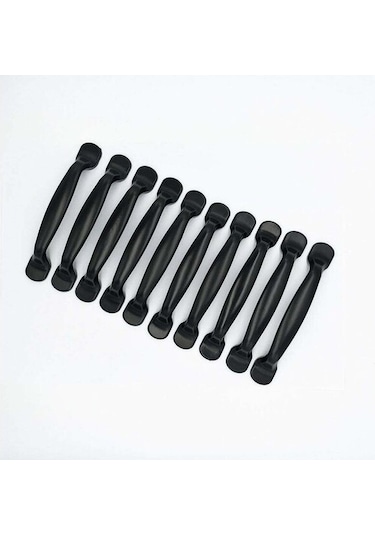 10x Mutfak Dolabı Kapı Dolap Kulpları Çekmece Yatak Odası Mobilyası Ortadan Çekmeceler 96mm, Alüminyum, Vidalarla