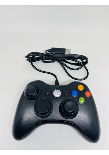 Yues PC Gamepad Bilgisayar Oyun Kolu PC Uyumlu Joystick Kablolu