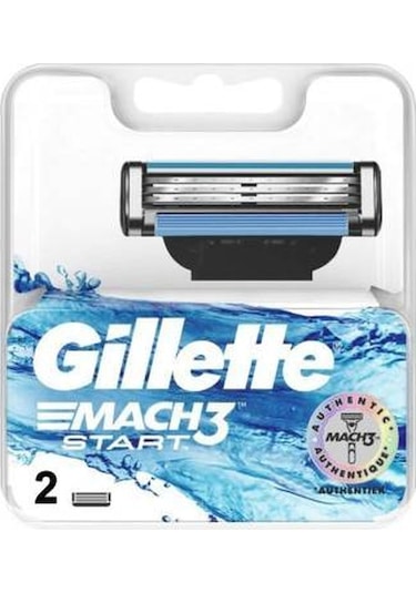 Gillette Mach3 Start Yedek Tıraş Bıçağı 2'li