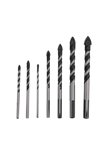 Sointeresting Adet Tungsten Karbür Uçlu Duvar Matkabı Seti Porselen Seramik Karo Beton Tuğla 3, 4, 5, 6, 8, 10, 12mm