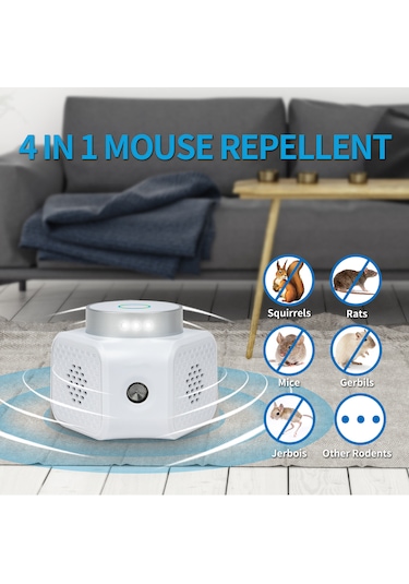 Peller Pro Smart Elite Pest Repeller Ultrasonik-elektronik Fare Haşere Akrep Yarasa Kovucu