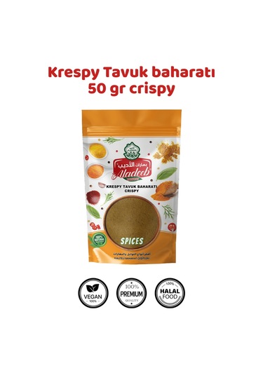 Aladeeb Krespi Tavuk Baharatı Pane 50 G