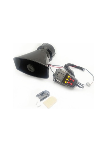 Lemestar 12v Yüksek Sesli Kırmızı-sarı Düğmeli Plastik Alarm Hoparlörü Ve Kontrol Cihazı Seti