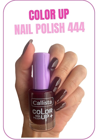 Callista Color Up Nail Polish Oje 444 Boy Bye - Bordo