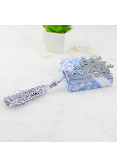 Yeni Sevimli Kar Tanesi Alaşım İmi Yaratıcı Zarif Şerit Kutusu Hediye