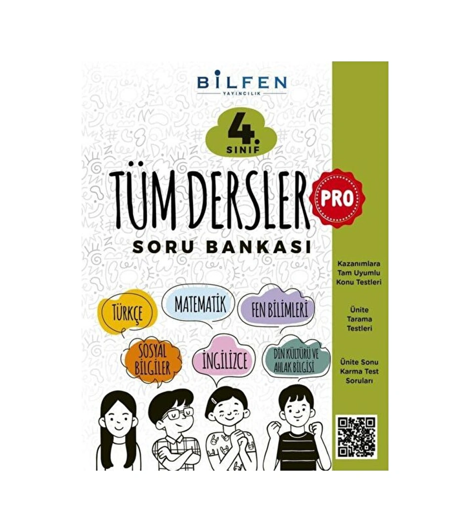 4. Sınıf Pro Tüm Dersler Soru Bankası