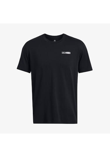 Under Armour Hw Armour Label Ss Erkek Siyah T-shirt 1382831