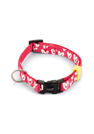 Beeztees Köpek Tasması, Pembe, 20-30cm, 10mm