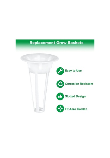 Lebihmurah 4023 100 Adet Yedek Yetiştirme Sepetleri, Aerogarden İçin Bitki Kapsülleri, Topraksız Yetiştirme Sistemi İçin Bitki Yetiştirme Kapları