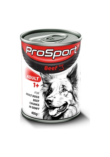Prosport Chunk Sığır Etli Yetişkin Köpek Konserve Mama 400 G