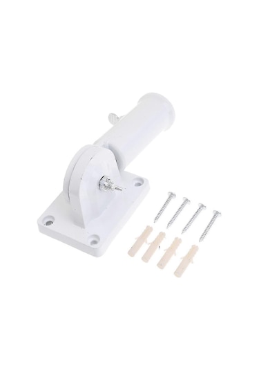 Bayrak Direği Tutucu Bayrak Direği Duvar Montajı, Duvar Bayrağı Tutucu Plastik Metal Bayrak Direği Tutucu Eğimli Duvar Bayrağı Tabanı Ayarlanabilir Açı Delik Delme Gerektirmeyen Macun Penceresi Diğer