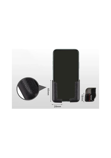 Honmex Araç Ve Ev Kullanıma Uygun Evrensel Tutucu, Dikey-yatay Sabitleme, Telefon-bilgisayar Kart Uyumlu Yapışkanlı Tutucu