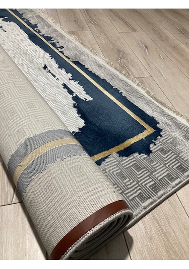 Yağmurser Altın Varaklı 160x230 Ebatlı+yumuşak Halı+sık Dokuma