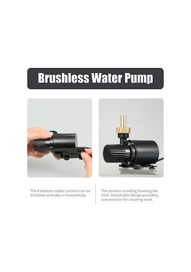 Decdeal Ultra Sessiz Dc12v Mikro Tip 1 Fırçasız Su Pompası