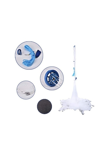 Suntek Balık Ağı Ağır El Atma Net Tatlı Su Çapraz-çap-240cm