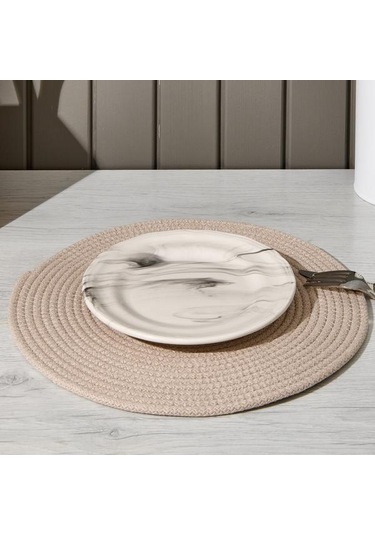 Evidea Soft Avery Supla - Bej - 33x33 Cm Bej