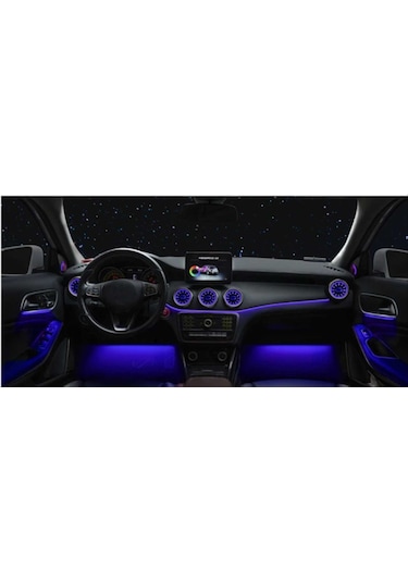 Mercedes W176 & W117 & Gla A Ve Cla Serısı 12 Renk Ön Havalandırma Menfez Setı ( Menfez Ambians )