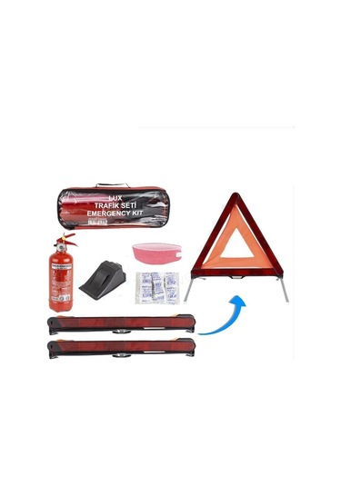 Leader Trafik Seti Ve Yangın Tüpü Lüx Çantalı Ldr-ts 2-1