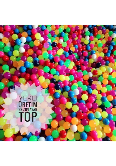 Mager 100 Adet Zıplayan Top 27 MM