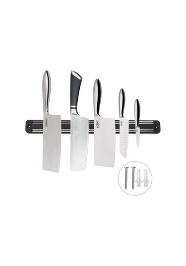 River World Mıknatıslı Paslanmaz Duvar Bıçak Askısı Standı 33 Cm  Aparat