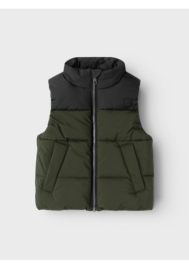 Name It Nmmmorning Erkek Çocuk Yelek Yeşil