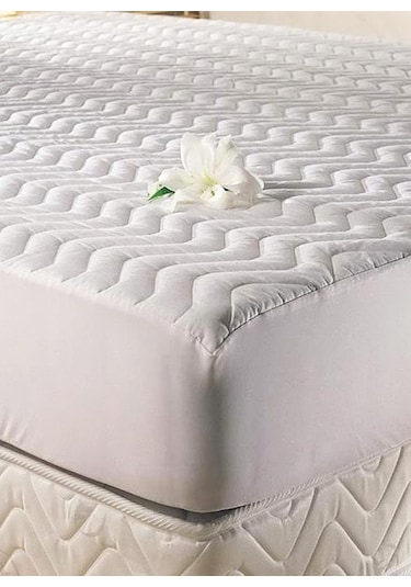 Taç Alez Kapitoneli Fitted Lastikli Battal Xl 200X200