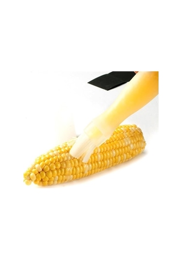 Yağ Hazneli Silikon Yumurta Fırçası Pasta Börek Kek Hamur Fırçası