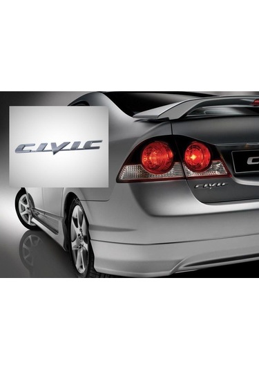 Honda Civic Bagaj Yazısı 2007-2016